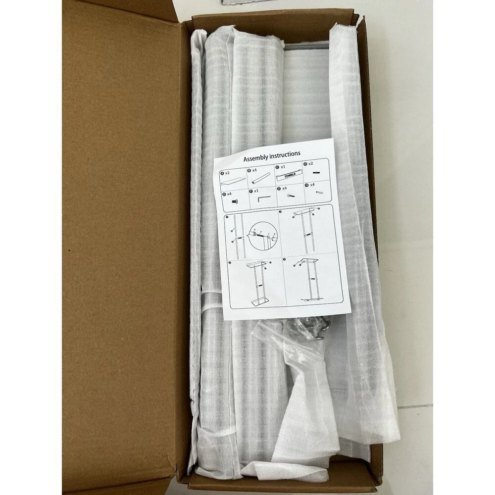 Bathroom Rolled Towel Rack Storage Wall Mounted 30 inch Space Saving Storage NEW